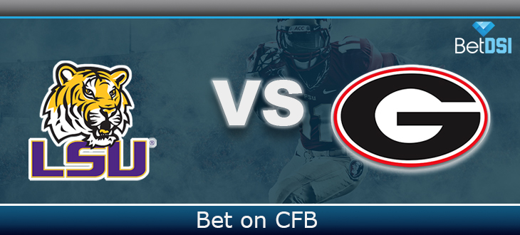 NCAA Football Free Pick - Georgia Bulldogs vs. LSU Tigers | BetDSI