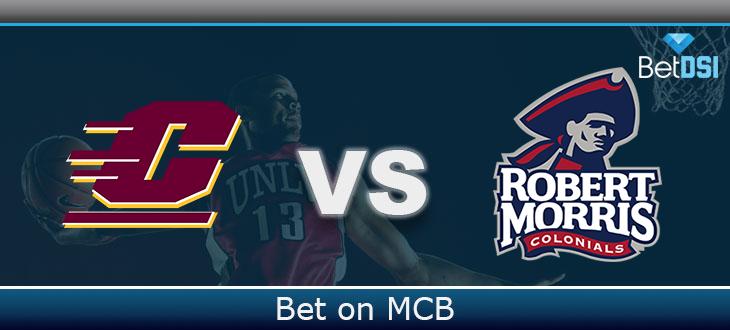 Central Michigan Chippewas at Robert Morris Colonials Betting