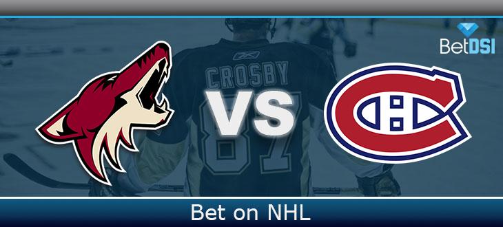 Arizona Coyotes at Montreal Canadiens 